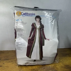 Fair Maiden Erwachsene Damen Halloween Outfit California Kostüm Mittelalter XL - Bild 1 von 5