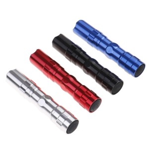 Waterproof Mini Portable Led Flashlight Pocket Aluminum Torch Lamp Light BatO=y=