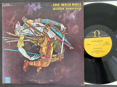 MORTON SUBOTNICK THE WILD BULL VINYL LP 1968 NONESUCH RECORDS  H-71208, STEREO  - Image 1 of 4