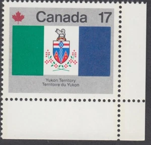 Canada - #832 Canada Day 1979- Provincial & Terr. Flags - Yukon Territory - MNH - Picture 1 of 1