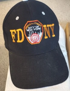 FDNY schwarze Baseballmütze Feuerwehr Stadt New York City - Bild 1 von 8