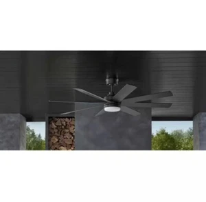 Home Decorators Collection Celine II 62 In. Indoor/outdoor Matte Black Dc Motor - Picture 1 of 7