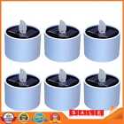 6pcs LED Solar Flameless Lamp Waterproof Simulated Candle Reusable for Courtyard