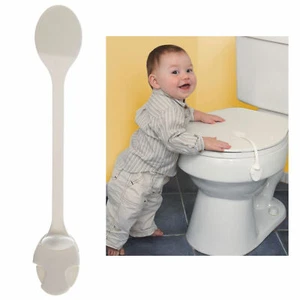 Children Baby Safety Toilet Seat Lock Cabinet Cupboard Door Fridge Locker Proof - Picture 1 of 1