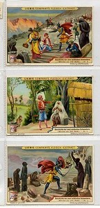 Full Set, Liebig (OXO) S685, The Jealous Sisters (X6) 1901 VG-EX (Gu569-322)