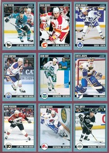 1992-93 SCORE CANADIAN NHL HOCKEY CARD 257 TO 384 SEE LIST