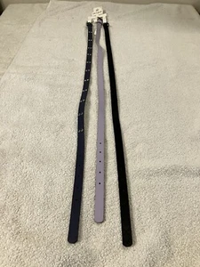 Cat & Jack Girls 3-Pack Multicolor Belts Size Large - Picture 1 of 7