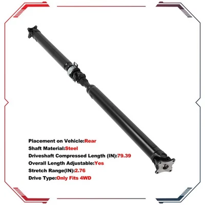 Rear Driveshaft For Toyota Tundra 2007 2008 2009-2017 V8 5.7L 936-727 371000C150 Foto 1 de 4