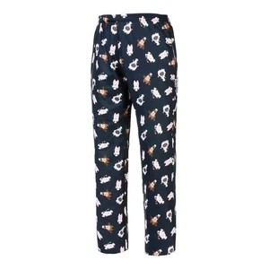 Pantalones Cocinero con Cordón Puppies Azul Algodón Elástico - EGOCHEF - - Imagen 1 de 2