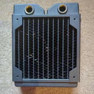 Radiateur cuivre ligne fine Barrow Dabel-B Series 120 mm (1 x 120) - Noir - Photo 1/3