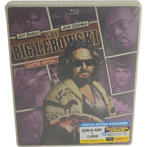 The Big Lebowski Steelbook Blu-Ray+DVD+Digital HD Edition Limited Area Free - Picture 1 of 9