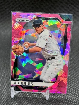 2025 Panini Prizm PINK ICE Alex Rodriguez #227 - Seattle Mariners - Image 1 of 2
