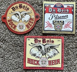 3 IRTP DuBois Beer Labels. DuBois Brewing Co., Buffalo NY Branch - Picture 1 of 1