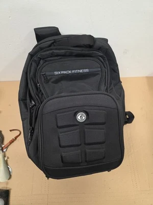 Paquete de 6 Six Fitness Mini Travel Fit - Bolsa de preparación de 3 comidas  Foto 1 de 4