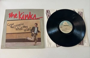 the Kinks GIVE THE PEOPLE WHAT THEY WANT Arista Records AL 9567 (1981 1st Ed.) - Imagen 1 de 10
