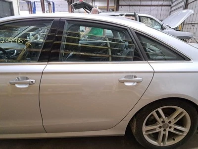 2012 A6 Audi Left Driver Side Rear Door Assembly Color: Silver Lx7w - Изображение 1 из 4