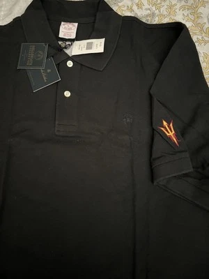 Polo Brooks Brothers Arizona State Sun Devils XL negro para hombre nuevo con etiquetas precio de venta sugerido por el fabricante: 74,50 USD Foto 1 de 4