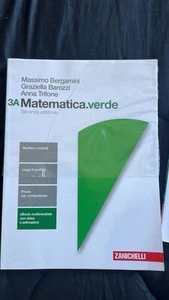 MATEMATICA.VERDE VOL. 3A+3B (2 TOMI) - 2a EDIZ. - BERGAMINI BAROZZI - ZANICHELLI - Foto 1 di 3