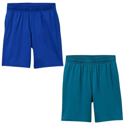 All In Motion Girls Gym Shorts Moisture Wicking, Quick Dry, Drawstring, Pockets - Image 1 of 3