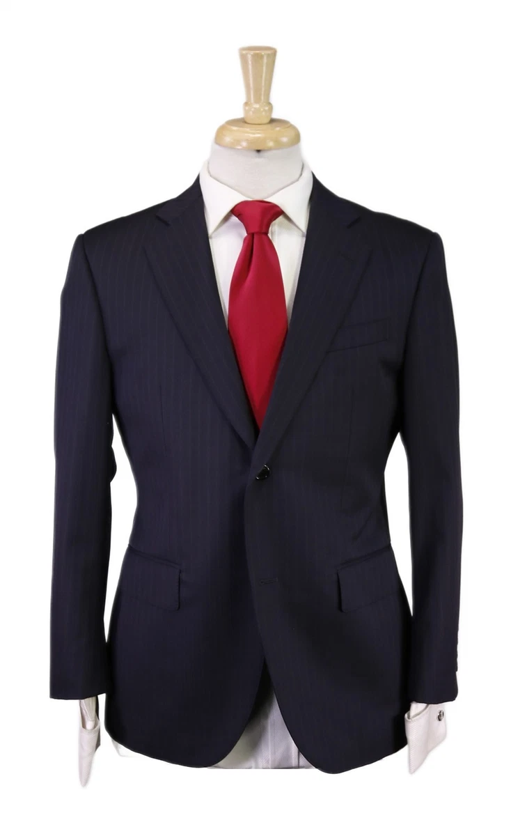 J。 Press 蓝色羊毛套装和运动服男| eBay