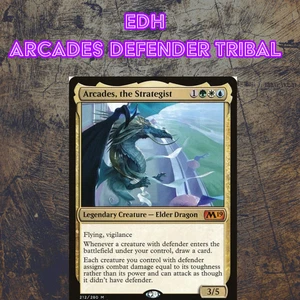 EDH - Arcades Defender Tribal, MTG Commander Deck, Bant, Bracket 2 - Picture 1 of 2