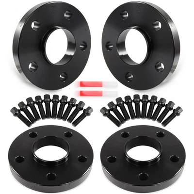 4 Pcs 20mm 5x112 Hub Centric Wheel Spacers 14x1.5 For Mercedes-Benz C300 CLA200 Foto 1 de 4