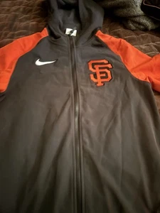 Nike Herren San Francisco Giants MLB Thermo Zip Up Jacke Größe S - Bild 1 von 4
