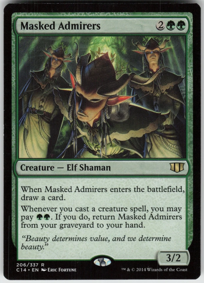 Masked Admirers 206 Commander 2014 R - Image 1 of 1