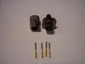 MS 851-01RT8-4S50 Rundsteckverbinder von SOURIAU 851 Serie - Bild 1 von 3