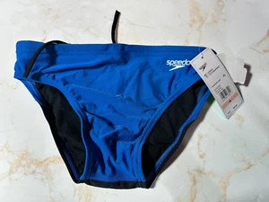 Speedo Hombres Turco Mar Azul Solar Natación Breve Bikini Traje de Baño Talla 28 NUEVO - Imagen 1 de 3