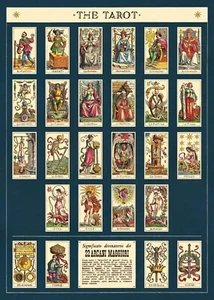 Cavallini & Co. Tarot Poster, Archivpapier, matt - Bild 1 von 5