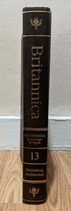 Britannica Encyclopedia macropedia knowledge in depth V13 Accounting Architecure - Picture 1 of 4