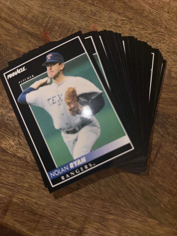 1992 PINNACLE BASEBALL CARDS NOLAN RYAN #50 80 CARD MINT LOT - Image 1 of 2
