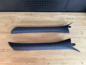 92-99 Bmw E36 M3 3 Series Front Windshield A Pillar Apron Cover Trim Set Blk OEM - Picture 1 of 14