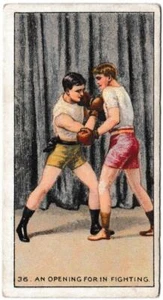 Carreras - 'The Science of Boxing Series (Black Cat)' (1914) - An Opening for... - Picture 1 of 2