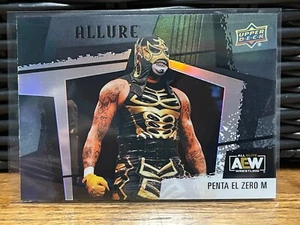 2022 Upper Deck AEW Allure - 112 Penta El Zero M - Black Rainbow Horizontal SP - Picture 1 of 2
