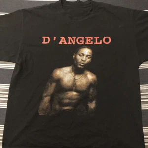 D'Angelo Rapper Men T-shirt Black Short Sleeve All Sizes JM110 - Foto 1 di 4