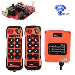 Hoist Remote Control 8 Button Wireless Industrial Crane for Mine Drilling Rig - Picture 1 of 9