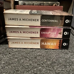 James Michener LOT Hawaii Chesapeake Centennial CLASSICS - Bild 1 von 4