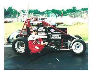Automático NO de/paquete-Jeff Gordon con "coche"--¡foto de 8 x 10! (¡Sus días de juventud!) - Imagen 1 de 1