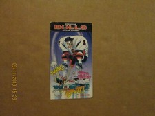 ECHL Birmingham Bulls Vintage Defunct 1997-98 Team Logo Hockey Pocket Schedule