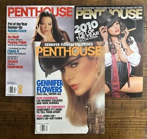 LOT 3x Penthouse Magazines DECEM 1992 FEB 2005 JAN 2010 phl120 - Picture 1 of 9