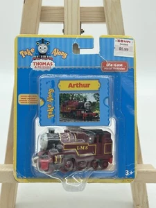 Thomas & Friends - Arthur the Burgundy Engine with Ticket Info Card (Limited) - Picture 1 of 5