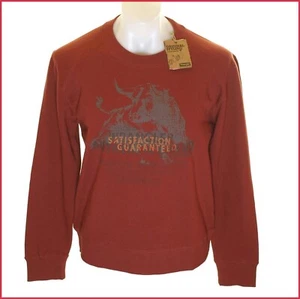 Nuevo Auténtico Para Hombre Wrangler Elástico Jersey Sudadera Mediana Roja Nuevo - Imagen 1 de 2