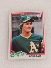 1978 Topps #353 Doug Bair Oakland A's - Nice Card