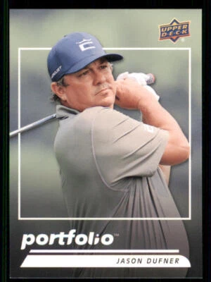 2024 Upper Deck Portfolio #178 Jason Dufner COL POR - Image 1 of 2