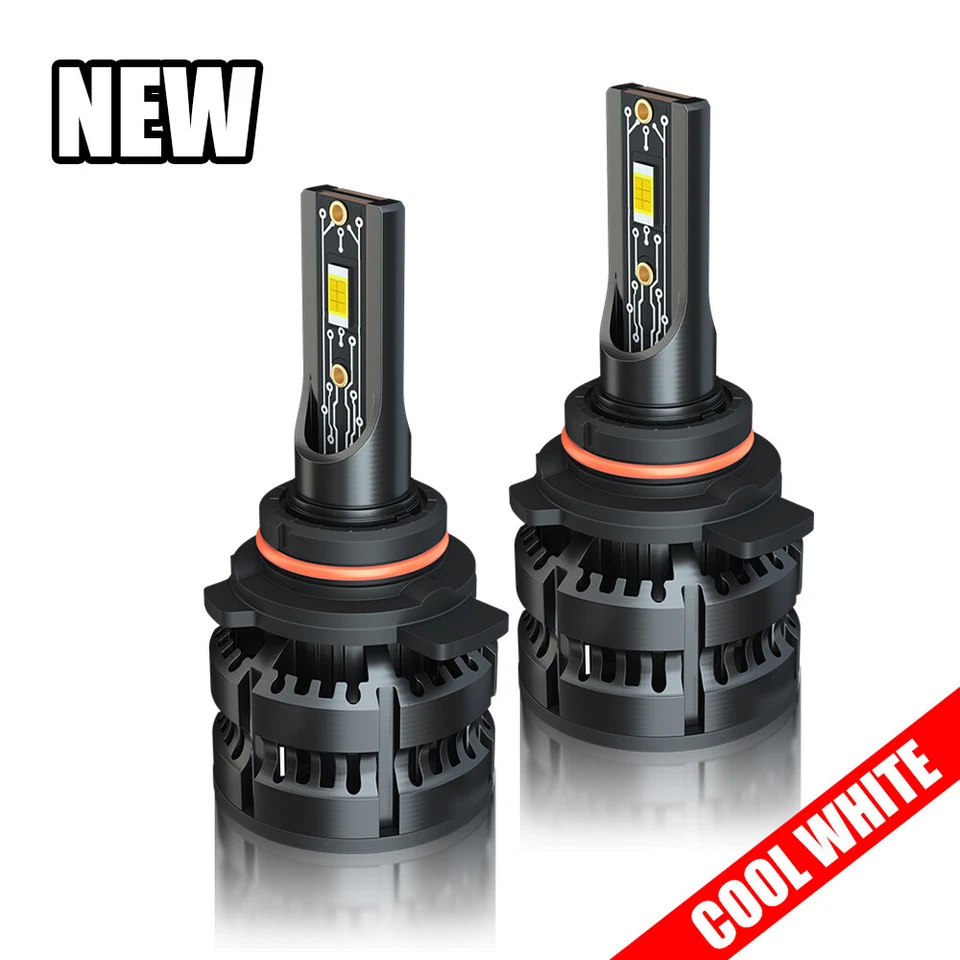 Kit de bombillas de faros LED 9012 para Ford Edge Taurus Police interceptor sedán 6000K Foto 1 de 4