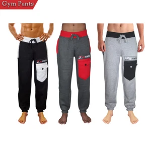 X-2 Da Uomo Pile Attivo Jogger Pantaloni Palestra Tuta Da Track Corsa Atletica - Foto 1 di 11