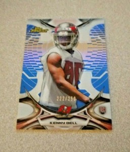 2015 Topps Finest Rookie Blue Refractor #33 Kenny Bell Buccaneers /250