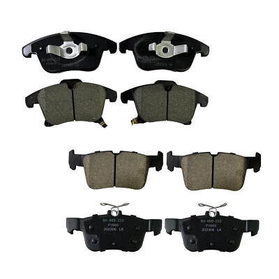 Pastillas de freno delanteras y traseras de cerámica para Ford Fusion Lincoln MKZ 2013 2014 2015-2020 Foto 1 de 4